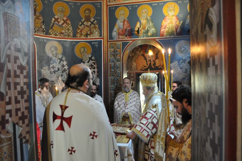 Ἡ Σύναξις τῆς Παναγίας Ἐλεούσης στήν Ἱερά Μονή Ἀναλήψεως Σίψας